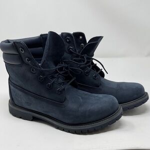 Timberland Women’s Dark Blue Suede Boots